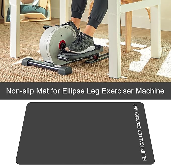 Exercise Bike Trainer Mat, Exercise Equipment Protective Floor Mat for Under Stationary Bike, Spin Bike, Fitness Equipment
