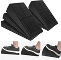 2 Set Squat Wedge Block 6 Pcs Slant Board for Calf Stretching with 5 Adjustable Angles, Heel Elevated Squat Wedge, Squat Wedges Weightlifting, Foam Squat Wedges for Workout, Calf Stretcher