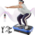 TLSUNNY Vibration Plate,3D Shake Board,Power Workout Platform,Full Body Shaping,Weight-Loss Exercise Machine for Lymphatic Drainage,W/2 Resistance Bands, Acupressure Foot Pedal&Remote Control