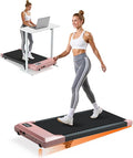 Walking Pad,6% Manual Incline Walking Pad Treadmill,Under Desk Treadmill for Home Office, with App & Remote,2.5HP Quiet,LED Display,300 lbs Capacity