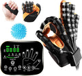 6th Generation Upgrade Rehabilitation Robot Gloves for Stroke Recovery – Hand Weakness & Hemiplegia Home Physical Therapy Device with Mirror Training & Multi-Mode (Right Hand, S)