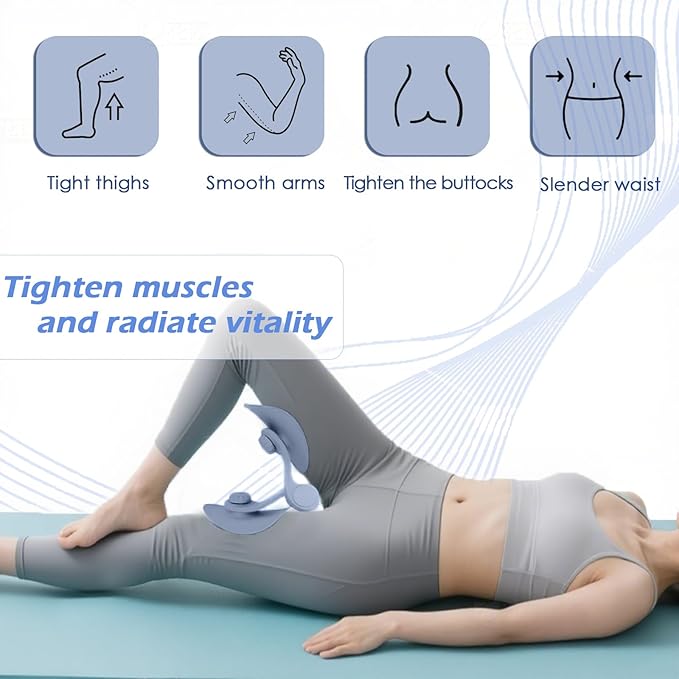 Thigh Master Pelvic Floor Exercise Devices and Inner Thigh Trainer for Women - Kegel Exercise Equipment for Home Use