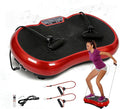 SUPER DEAL Pro Vibration Plate Exercise Machine - Whole Body Workout Vibration Fitness Platform Fit Massage Workout Trainer w/Loop Bands + Bluetooth + Remote, 99 Levels