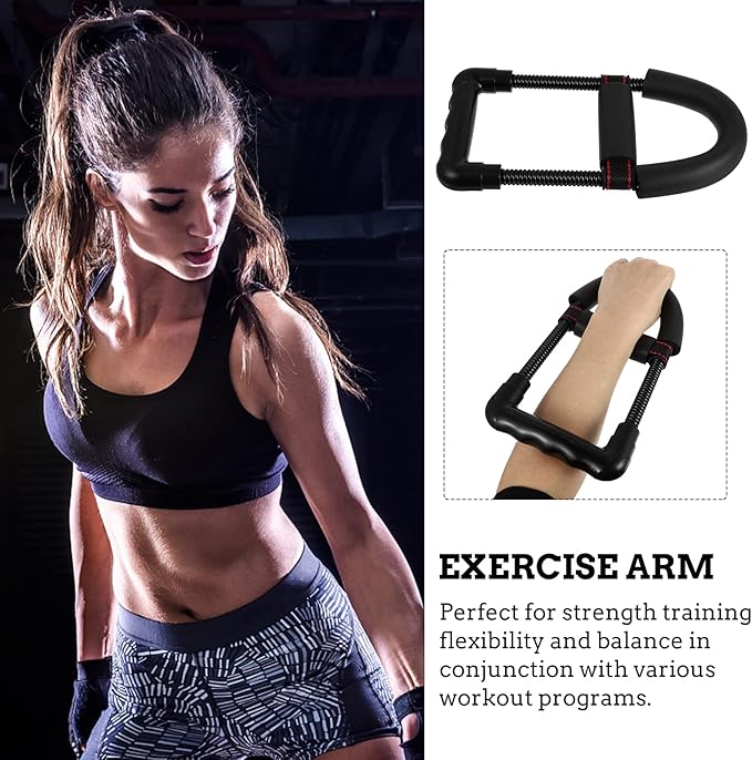 Milisten Electrophoresis Wrist Device Wrist Exerciser Arm Resistance Training Supplies Arm Strength Trainer Arm Hand Grip Arm Work Equipment Forearm Strength Excerciser Manual Tool