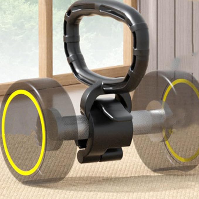 Kettlebell Handle Attachment, Adjustable Fitness Tool, 19x21cm, Converts Dumbbells Into Kettlebells, Home Gym Exercise Equipment, Strength Training Accessory, For Weightlifting Workouts