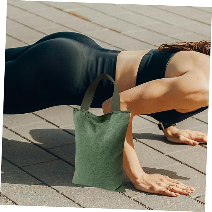 2Kg Sandbag with Handle for Yoga and Weight Training Bag for Versatile Workouts for Dance and Fitness Exercises
