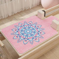 Pilates Reformer Machine Mat 1.5mm Thin, Strong Fit, Sweat-Absorbent, Non-Slip, Foldable and Washable