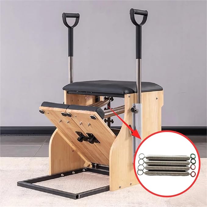 Pilates Pro Chair Springs 4pcs in Set Pilates Reformer Pilate Equipment Accessories Stability Chair Yoga Wire Steel Tension Springs