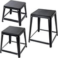 Plyometric Boxes Steel Plyo Box Fitness Exercise Jump Box For Home Gym Plyometric Jumping Exercises