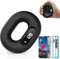 Smart Grip Trainer, Supports Multiple Game Interaction and HID Mode Video Browsing,Grip Strength Trainer for Fitness, Stress Relief and Rehabilitation Training, Resistance 30 Pounds Hand Trainer Black