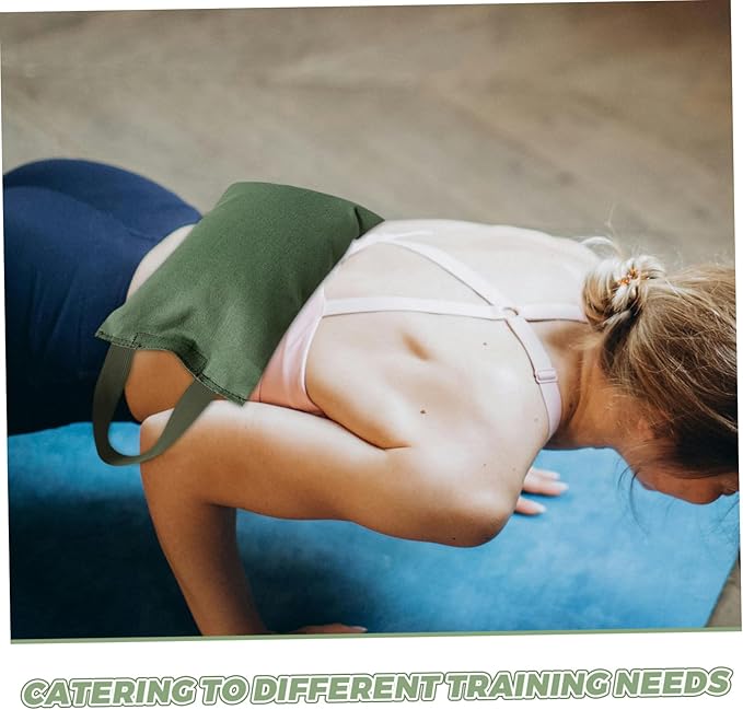 2kg Sandbag with Handle for Training and Exercise Weighted Empty Bag for Yoga and Workouts Canvas Design for Flexible Weight and Easy Carrying