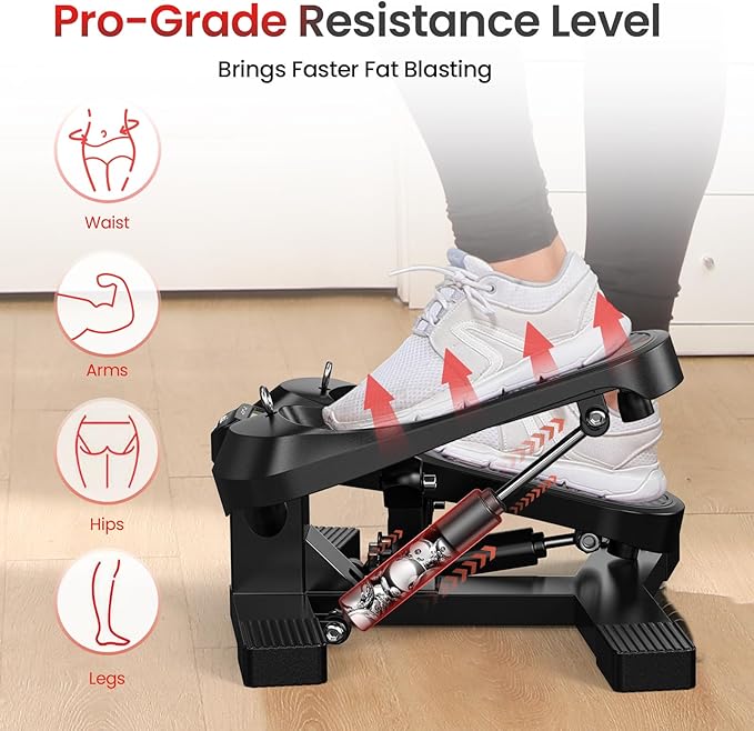 FLYBIRD Vibration Plate Exercise Machine & Stair Stepper for Exercise