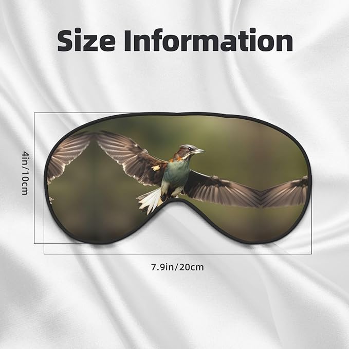 Hunting Flying-Wild Double Side Eye Mask, Adjustable Strap Eye Mask, Eye Sleep Shade Cover, Blocks Light Eye mask