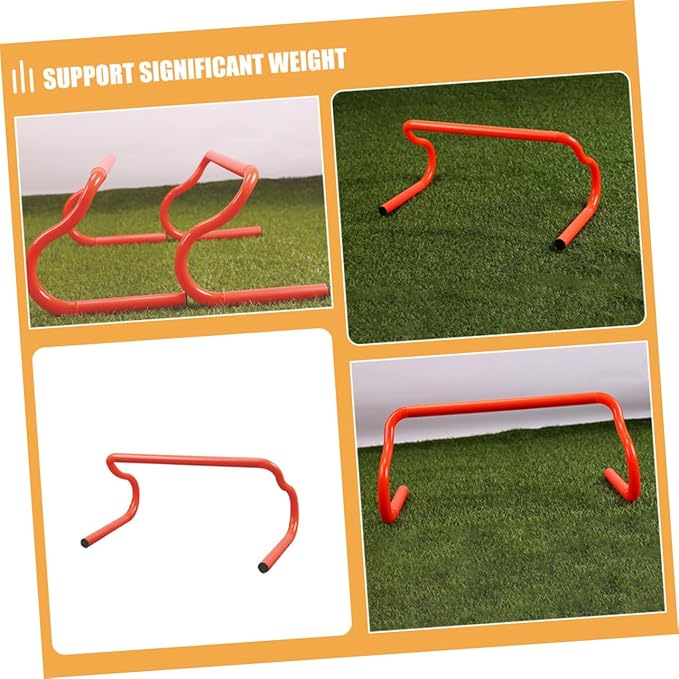 HANABASS 3pcs Speed Ladder Agility Hurdle Rack Boys and Girls Exercise Dog Training Equipment Easy Assembly Adjustable Height