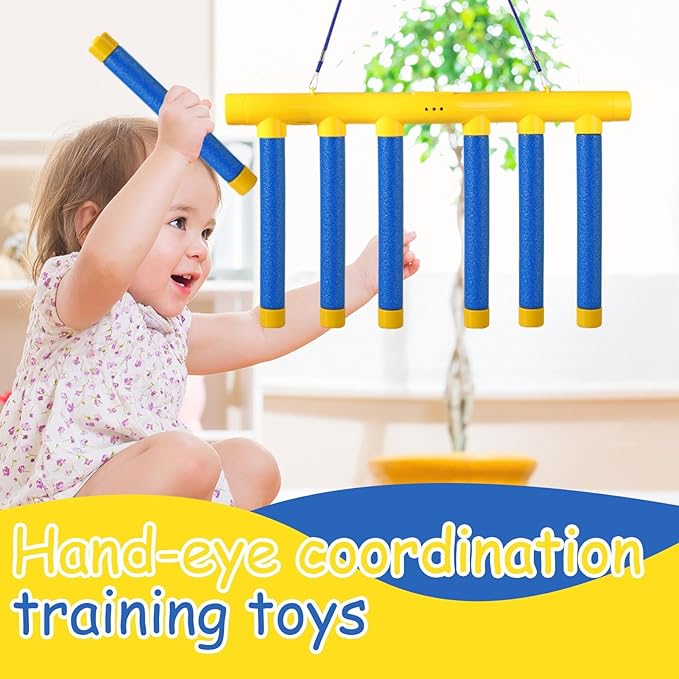 Reaction Training Toy – Hand Eye Coordination Reflex Game | Remote Controlled Falling Stick Challenge, Sensory Integration Speed Tester With Adjustable Levels, Skill Development Equipment For Kids Tee