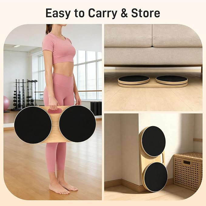 Waist Twister Machine Exercise, Ab Twister Board Workout MAX 330 LBS, Non-Slip Waist Twisting Fitness Tool, Pilates Waist Twister for Women, Dynamic Core Align Board for Home Gym Equipment