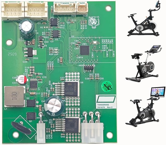 430157 Exercise Bikes Control Board Studio Cycle PowerBoard Replacement Compatible with Nordic Track C22I/S10I/S15I/S22I/S27I/SE9I/X24 Stationary Bike 430146 Elliptical Machines