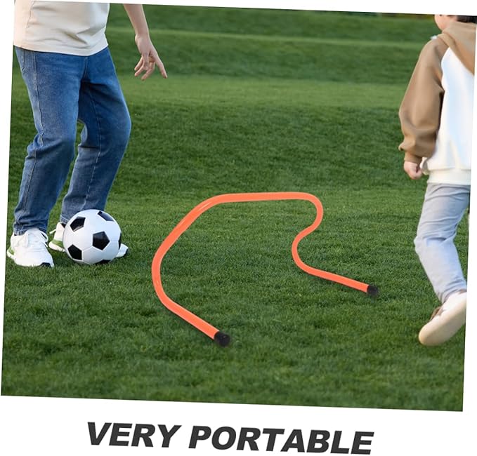 4Pcs Agility Hurdles Sports Training Hurdles for Material for Football and Basketball Develop Speed and Coordination Skills