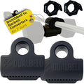 Dumbbell Barbell Converter - Dumbbell Converter Home Gym Equipment, for 1" Standard Bars, Up to 250lb Capacity Barbell Adapters- Versatile Weight Lifting Set, Suitable for Men and Women