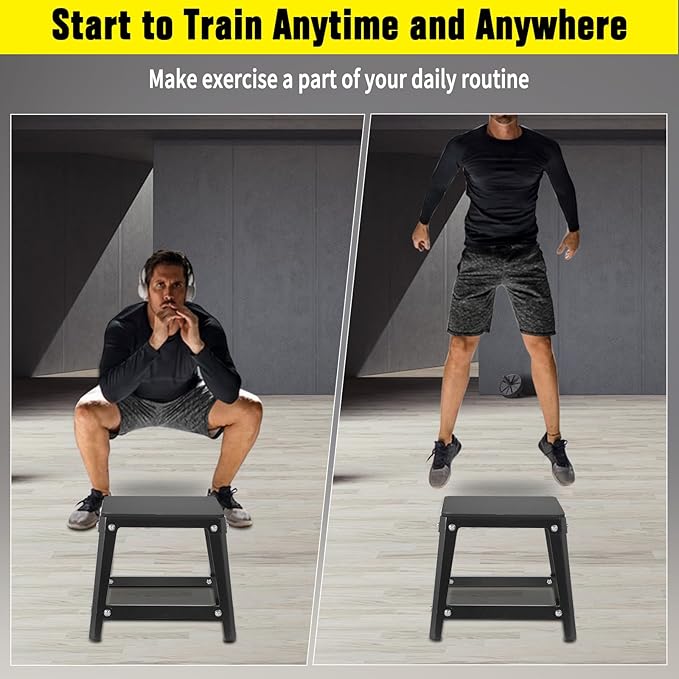 Plyometric Boxes for Jumping