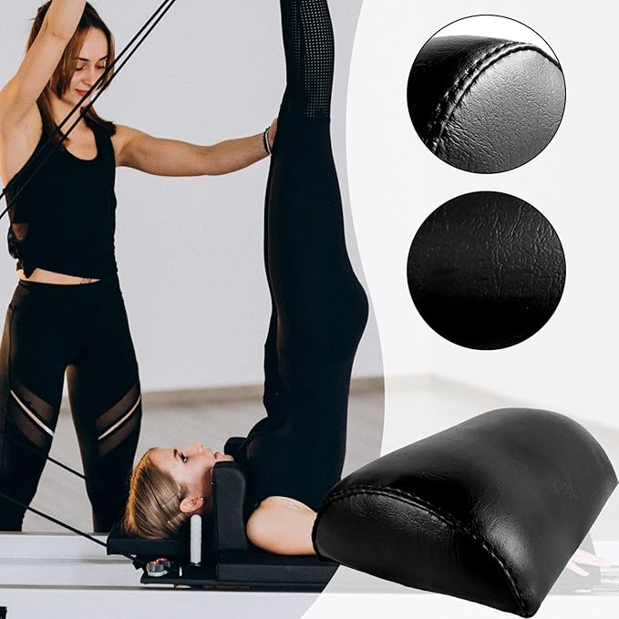 Pilates Head Pillow, Pilates Shaper Head and Neck Support Pillow, Ergonomic Comfortable Workout Assist Headrest for Home Workouts and Professional Studio Use