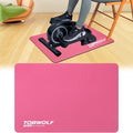 TOBWOLF Non-Slip Workout Mat for Ellipse Leg Exerciser, Ellipse Machine Mat, Exercise Mat for Under Desk Ellipticals, Suitable for Electric Seated Foot Pedal Exerciser, Stability & Floor Protection