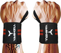 Wrist Wraps Weightlifting - Premium Quality Wrist Straps for Weightlifting,18 inch Weight Lifting Wrist Wraps, Heavy Duty Gym Wrist Wraps with Thumb Loop, Adjustable Wrist Support Wrist Strap