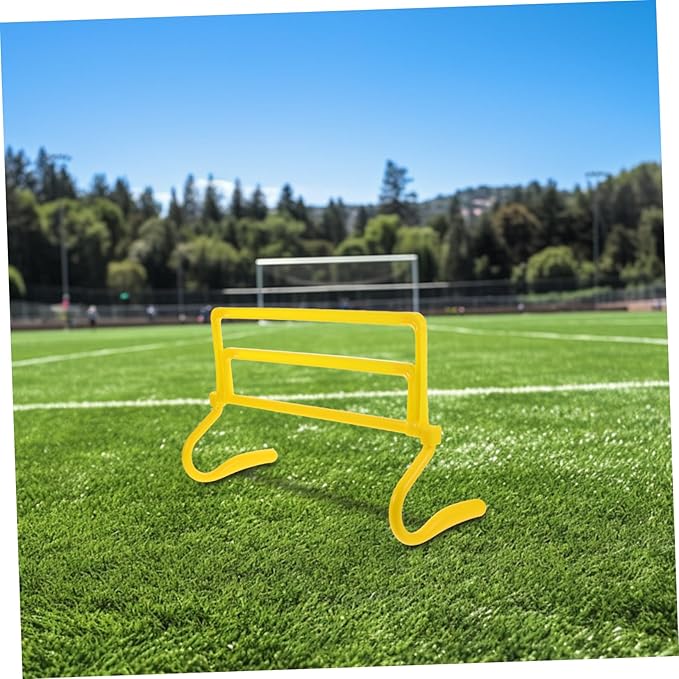 SUPVOX Adjustable Height Football Agility Hurdles Portable Training Equipment for Athletes Speed Hurdles Sturdy Base