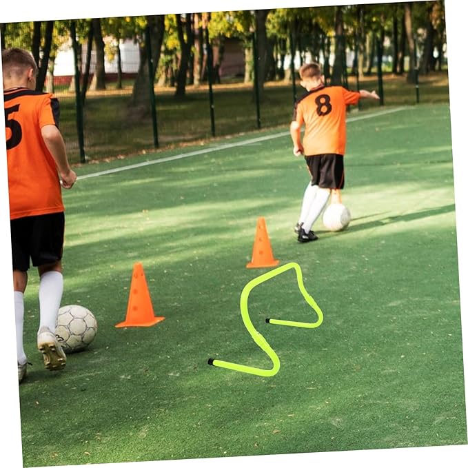 POPETPOP Convenient Agility Hurdles Training Obstacles for Boys and Girls Speed Hurdles for Football Practice Coordination and Balance