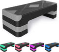 Adjustable Exercise Workout Aerobic Stepper Step Platform Trainer