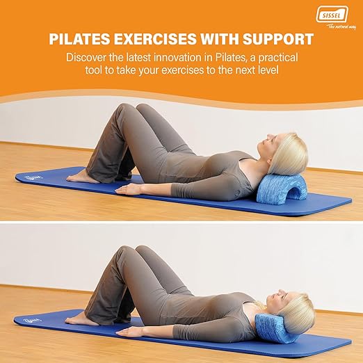 SISSEL Pilates Roller Head Align Dynamic | Optimal Body Alignment & Comfort | Innovative Tool | Skin-Friendly Soft EVA | Flexible for All Rollers