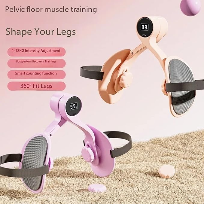 Arm Leg Exercisers Pelvic Floor Muscle Trainer Inner Thigh Toner Workout Equipment for Home Gym Sport Weight Loss Inner Exercise Device Leg Clamp