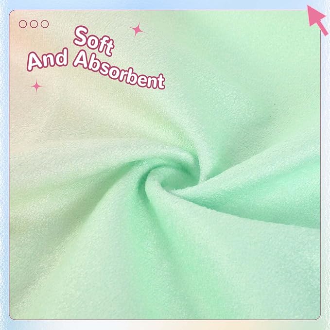 Peryiter Hot Yoga Towel, Yoga Mat Towel with Grip Dot Microfiber Non Slip Sweat Absorbent Mat for Pilates and Fitness, 72" x 24" Soft Blankets Cover for Workout, Gym(Green)