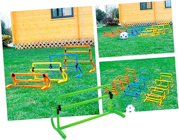 Sports Ladder Sports Equipment Athletic Gear Hurdles for Kids Football Agility Exercise Hurdles Soccer Field Obastacles Training Equipment Multicolor Football Training Yellow