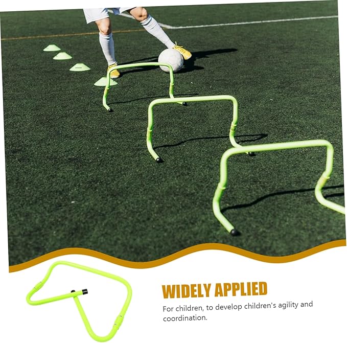 POPETPOP Wear-Resistant Agility Hurdles for Football Training Speed Hurdles for Boys and Girls for Coordination and Core Strength Exercises