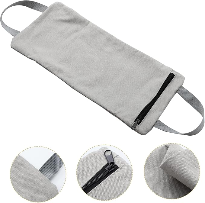 Milisten Workout Training Sandbag Sturdy Handles Versatile Fitness Sandbag for Strength and Endurance for Home Gym Exercise Grey