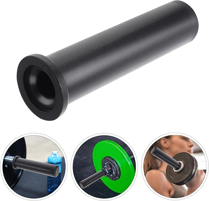 Anti-Skid Barbell Rod Handle Grip Plastic Cover 50mm X 200mm Dumbbell Rod Sleeve Fitness Strength Training Equipment Attachment