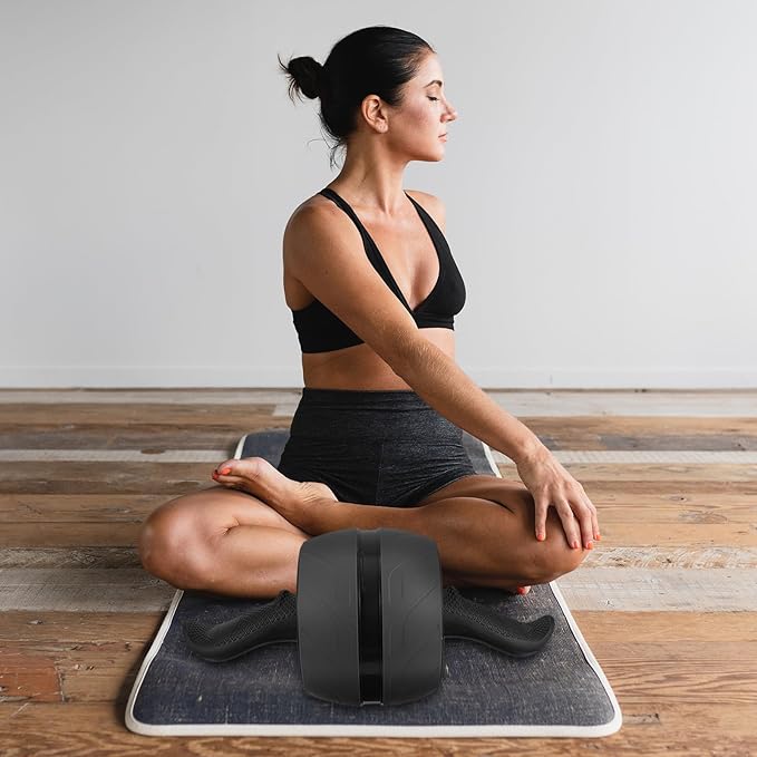 Ab Roller Wheel Abs Automatic Return Fitness Roller for Core Workout Home Exercise Abdominal Trainer for Men Women