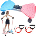 Waist Twisting Machine, Ab Twister Board for Exercise with 300lbs, Waist Twister for Women & Men Belly Fat, Home Noiseless Abs Waist Training Exercise Equipment
