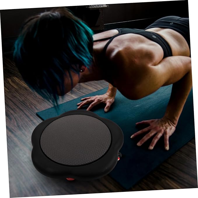 Dual-sided Ab Wheel Roller Core Sliders Flower Discs Abdominal Exercise Equipment for Home Workout