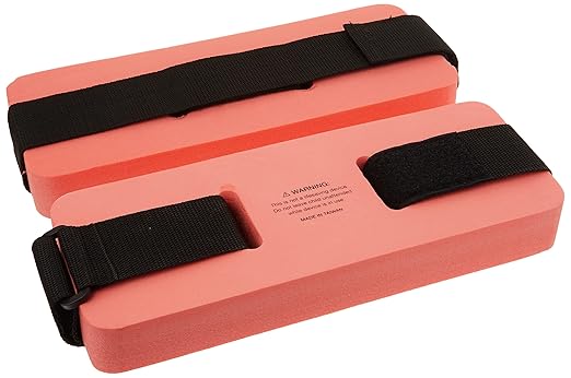 CanDo 20-4040R Ankle Cuffs, Pair, Red