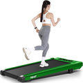 ANCHEER Walking Pads, 2 in 1 Under Desk Treadmill 2.5HP Compact Running Machine with Remote Control, 300lbs Weight Capacity for Home/Gym/Office,Ultra-Quiet, Installation-Free