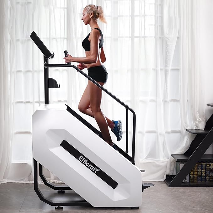 Stairmaster Machine with LED Screen, Commercial Grade Stair Climber, Continuous Climbing Exercise Machine for Cardio, 15 Speed Levels Stair Master, 15-164 Steps/Min