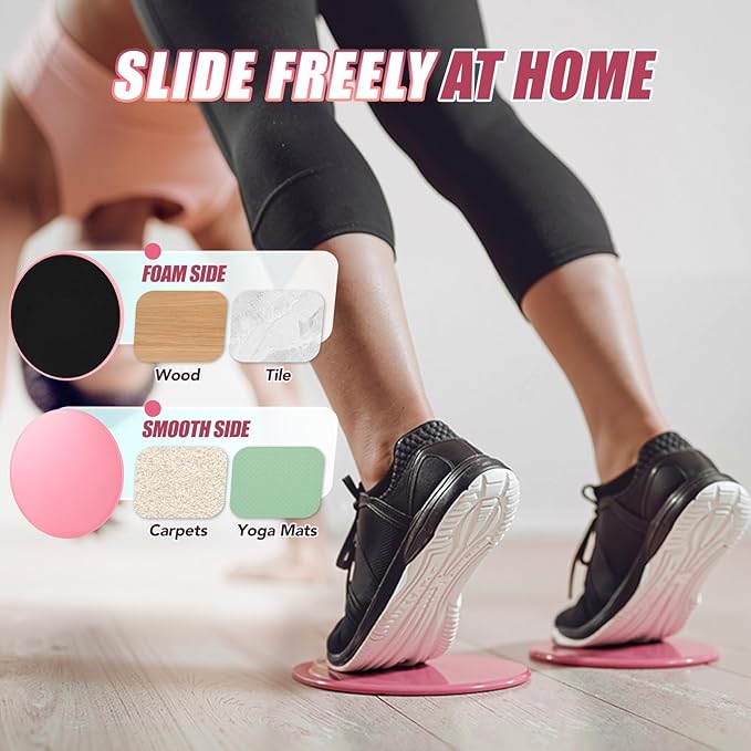Pilates Kit for Women, 13.7in Silicone Pilates Ring with 5 Resistance Bands, 1 Yoga Ball, 1 Yoga Block, 2 Core Sliders, Video Guide for Full Body Home Workouts