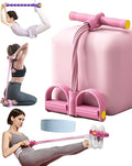 3-in-1 Multifunction Pedal Resistance Band, Fashion Puller Exercise, 8 Tube Pedal Resistance Device, Detachable and Adjustable Pedal Resistance, Multifunction Tension Rope for Waist/Arm/Leg