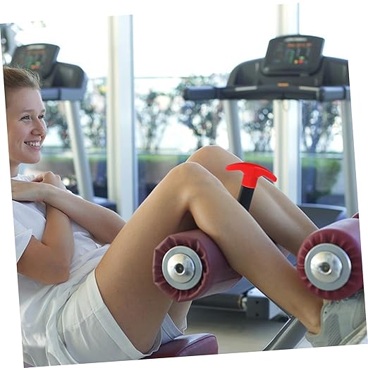 Healifty Gym Rotating T-Handle Bolts with Ball Knob 2-Pack Exercise Handles for Home Fitness Equipment Strength Training Accessories 2.36X1.02X0.47 Inch