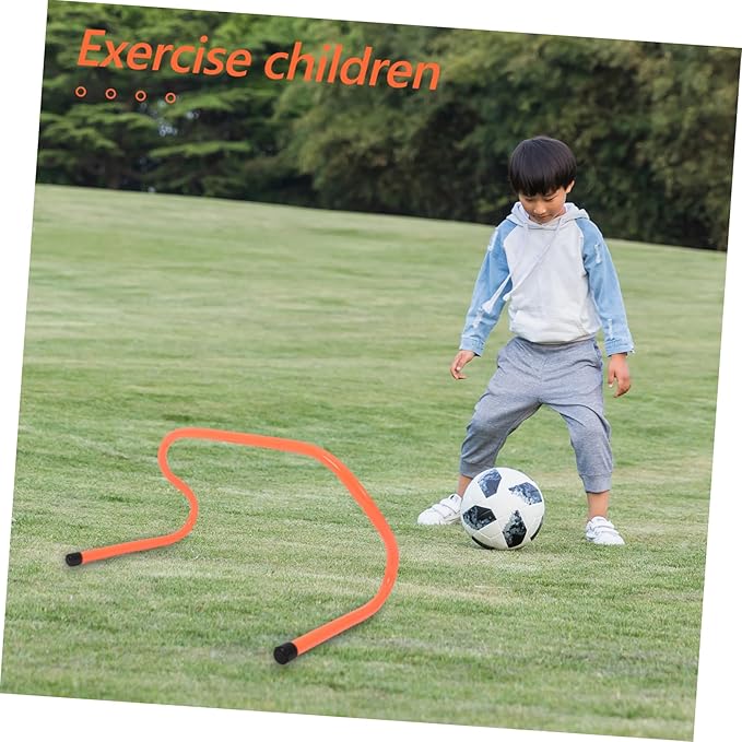 2pcs Agility Hurdles for Speed Training Plastic Training Equipment for Athletes for Soccer and Track Practice Coordination and Flexibility