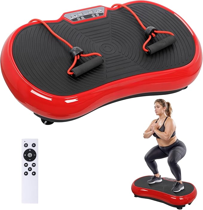 ZENY Vibration Plate Exercise Machine, Whole Body Workout Vibration Fitness Platform for Weight Loss, Toning Wellness, Home Gym Equipment
