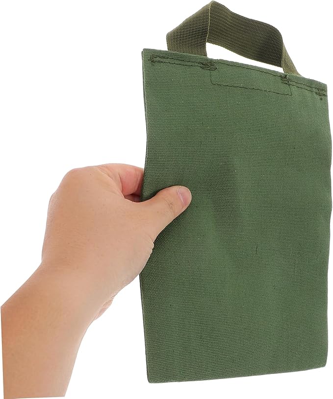 NOLITOY 2Kg Canvas Sandbag with Handle Fillable Weights Bag for Yoga and Fitness Training Weight for Versatile Workouts Durable and Easy to Clean