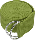 Yoga Strap for Stretching, Athletic Stretch Band with Adjustable Metal D Ring Buckle Yoga Bands